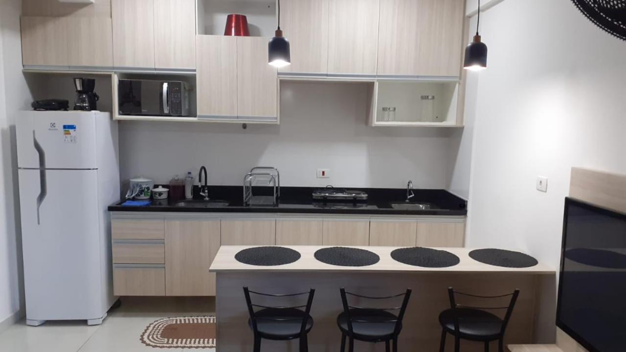 Flat Olimpia Com Area De Churrasqueira Privada E Tudo Novo Екстериор снимка